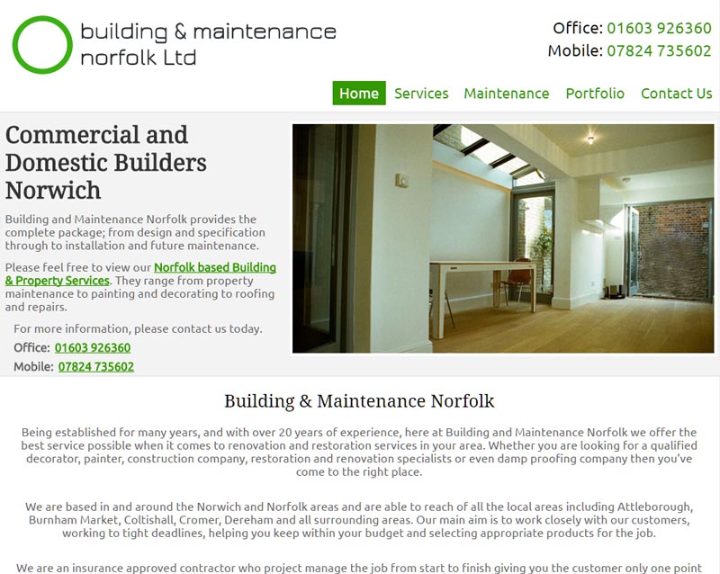 www.buildingandmaintenancenorfolk.co.uk