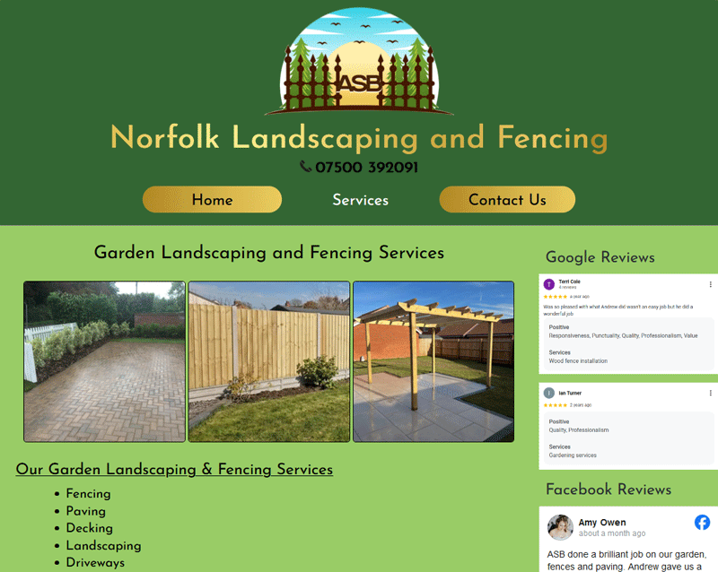 www.norfolklandscapingandfencing.co.uk